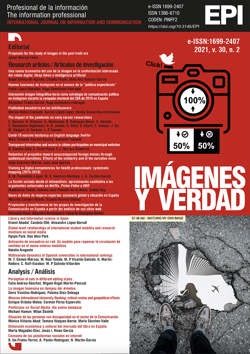 					View Vol. 30 No. 2 (2021): Imágenes y verdad
				